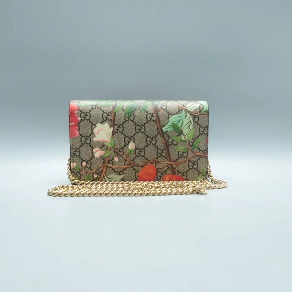 100% Authentic GUCCI Brown Canvas Shoulder Bag 633-11624 - Picture 2 of 12